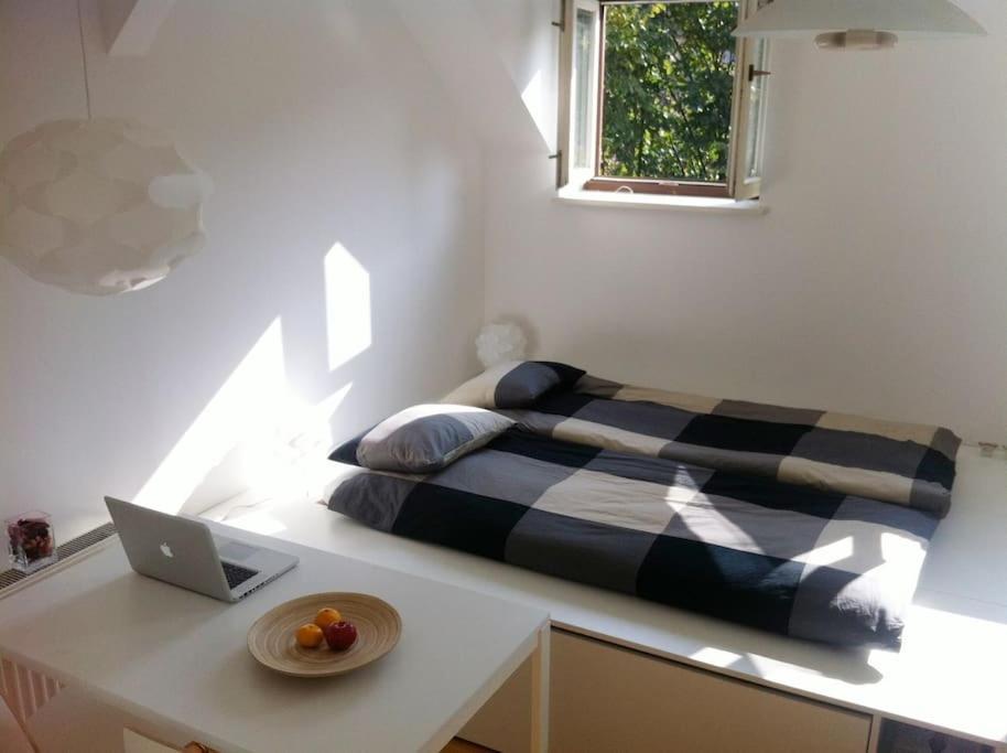 The Cute, Sunny Apartment In The Center +P Ljubljana Exterior photo
