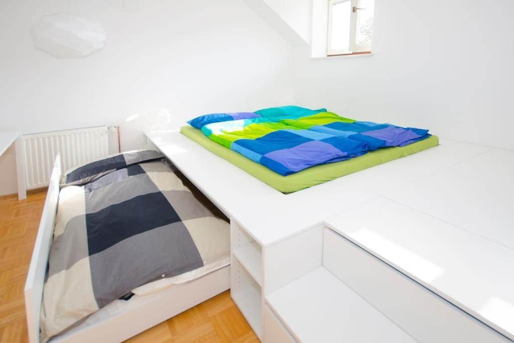 The Cute, Sunny Apartment In The Center +P Ljubljana Exterior photo
